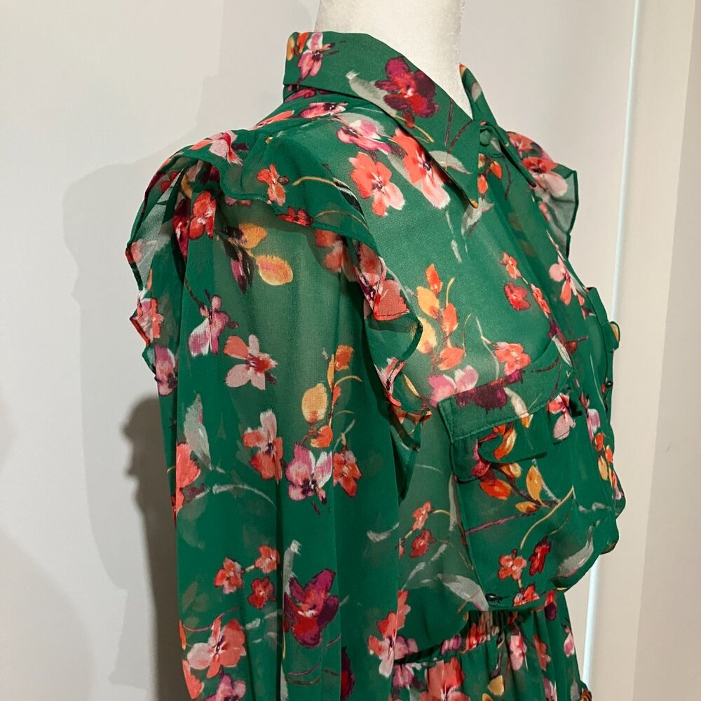 MISA Los Angeles Lillian Dress in Kelly Blooms Size Small - Picture 8 of 14